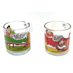 Garfield & Odie McDonald's Vintage 1978-1980